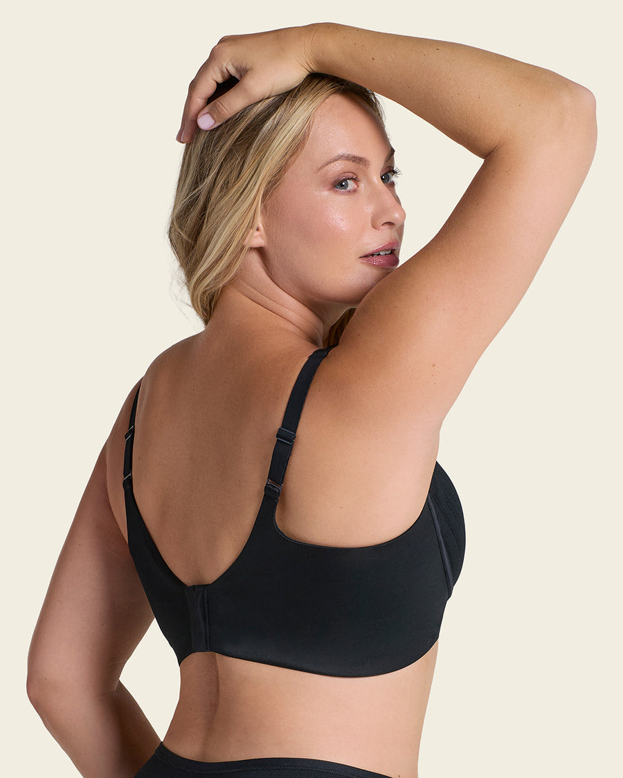 Leonisa Daily Bra & Undetectable Essentials 3-Pack in Black