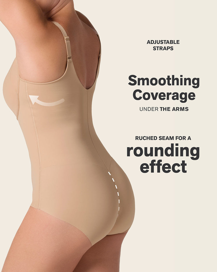 Leonisa Scoop Back Wireless Classic Sculpting Bodysuit