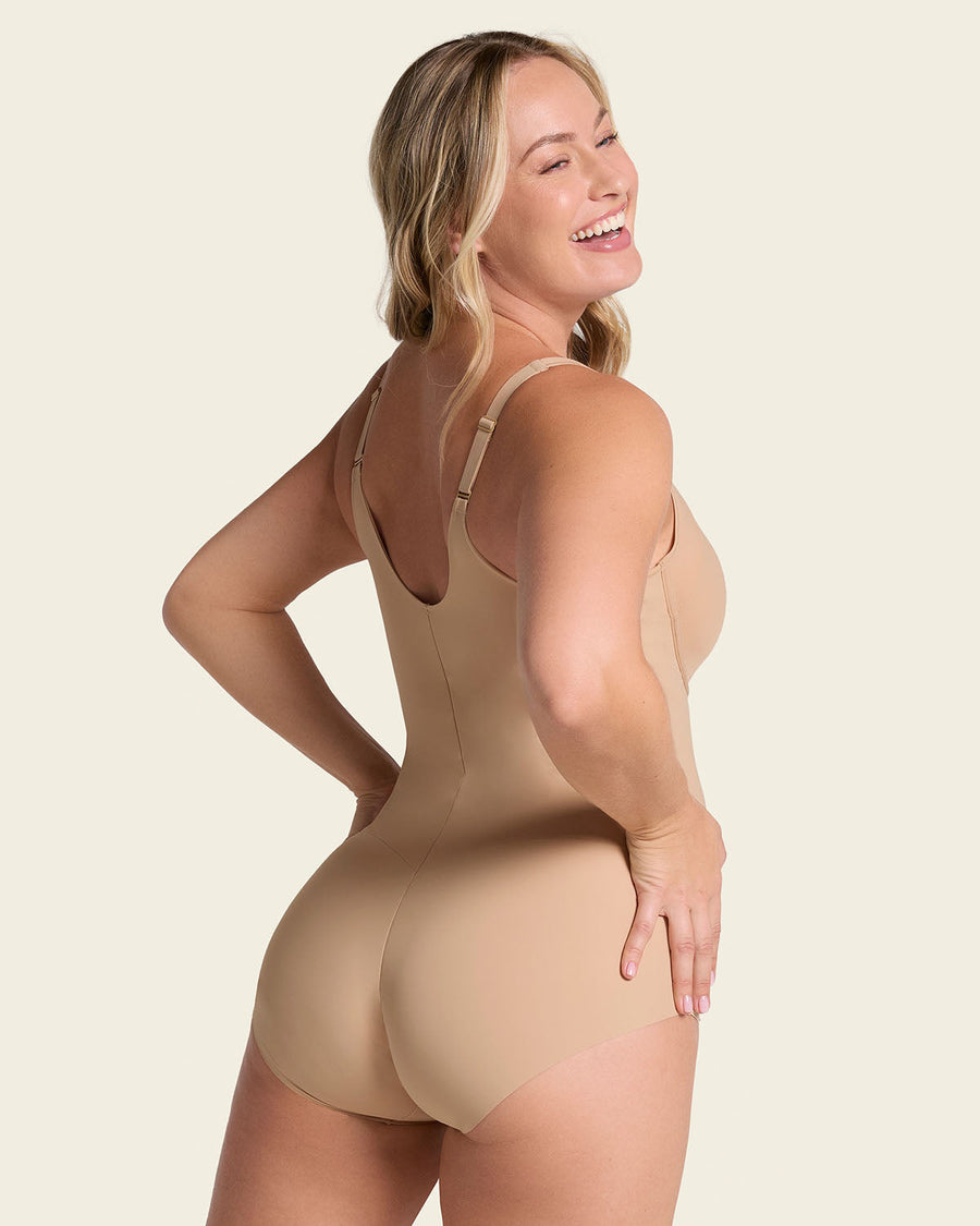 Leonisa Scoop Back Wireless Classic Sculpting Bodysuit