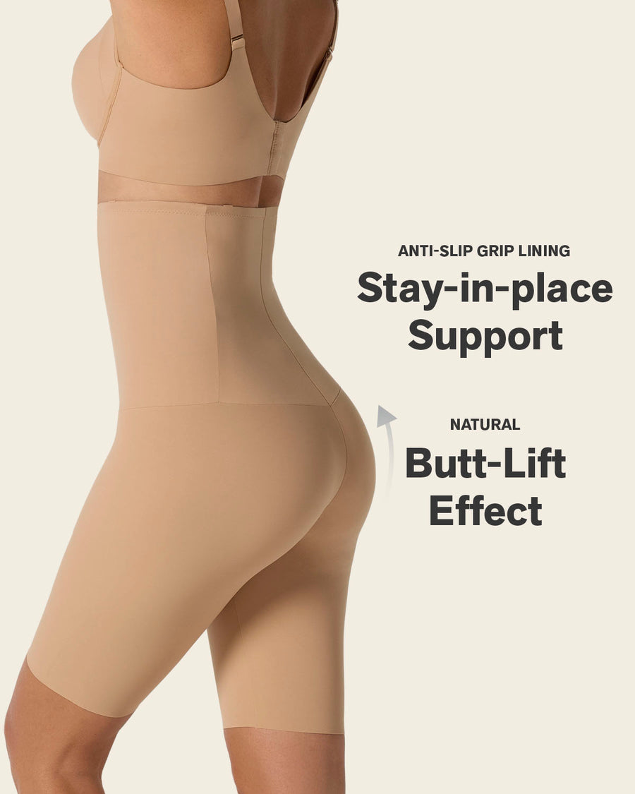Leonisa Extra High Waisted Firm Shaper Short