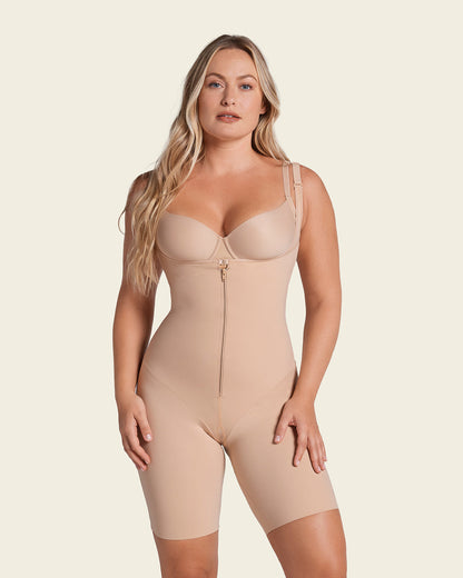 Leonisa Mid-Thigh Sculpting Butt Lifting Body Shaper