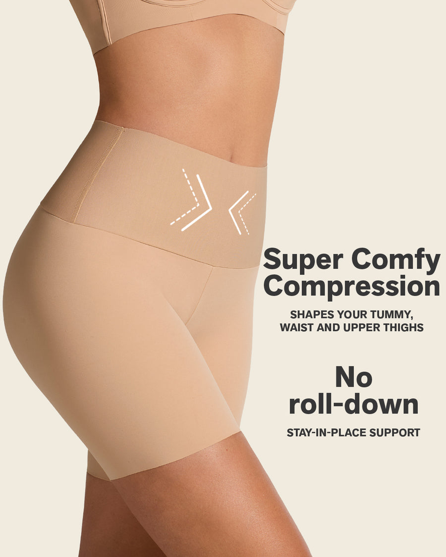 Leonisa Stay-In-Place Seamless Shapewear Shorts