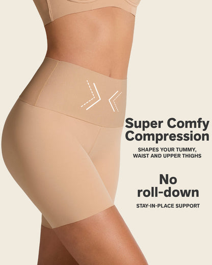 Leonisa Stay-In-Place Seamless Shapewear Shorts