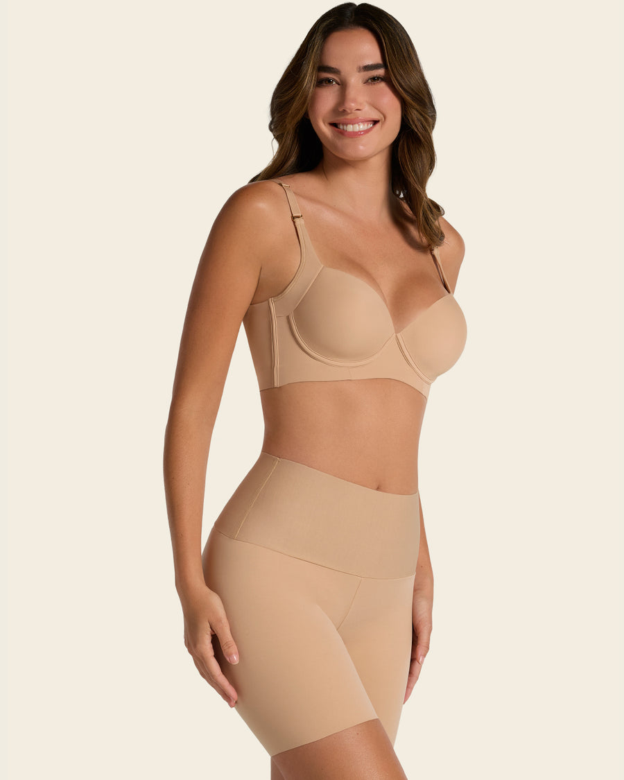 Leonisa Stay-In-Place Seamless Shapewear Shorts