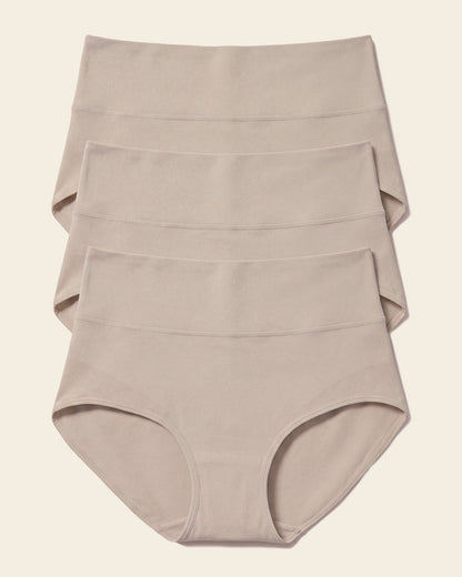 Leonisa 3-Pack High-Waisted Classic Sculpting Briefs