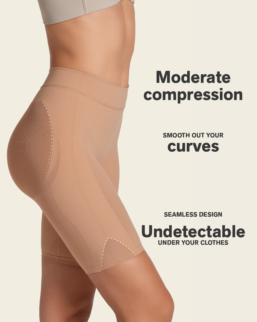 Leonisa Well-Rounded Invisible Butt Lifter Shaper Short