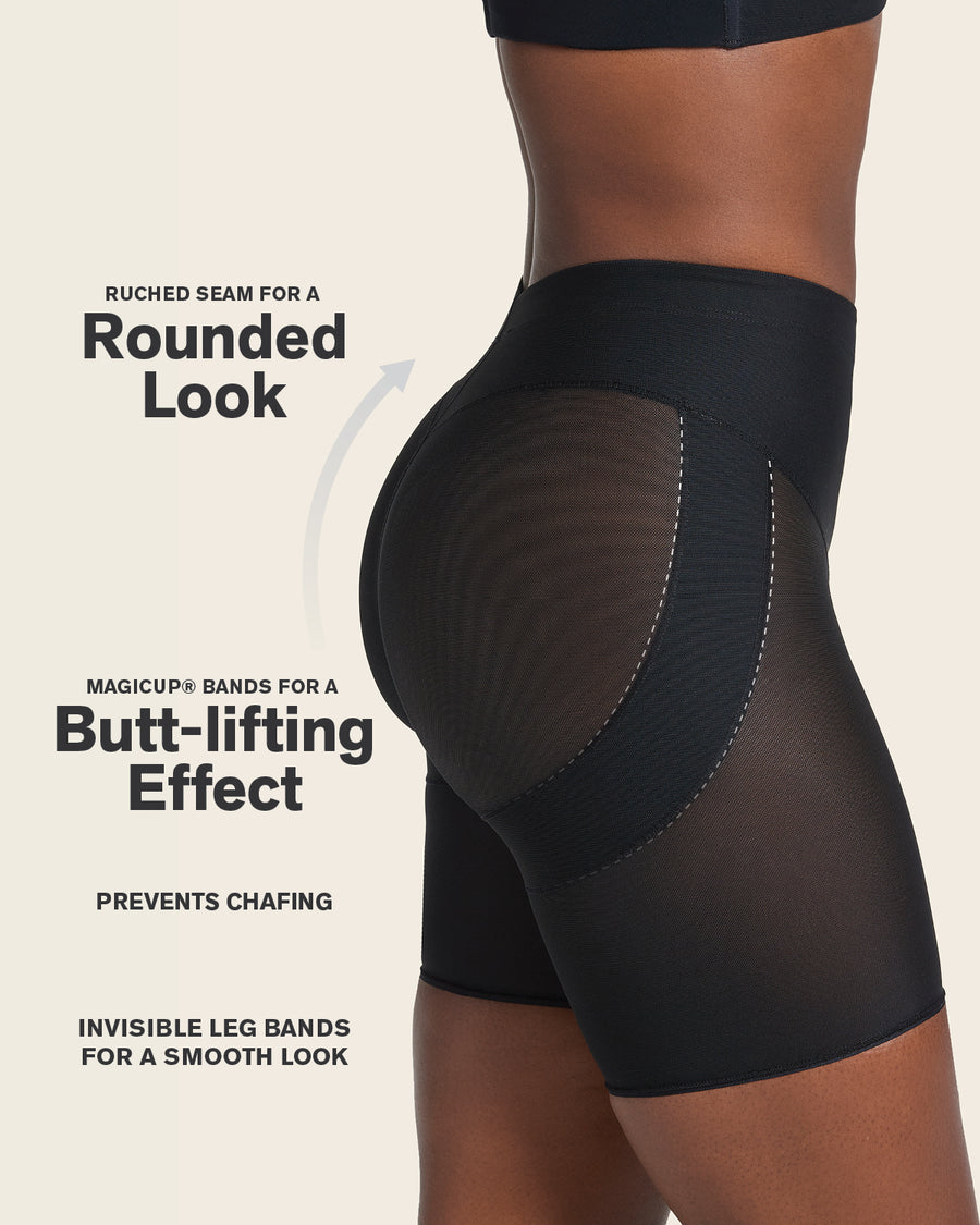 Leonisa Firm Compression Butt Lifter Shaper Short