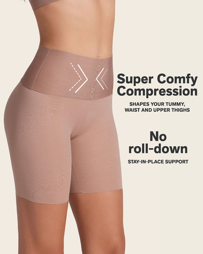 Leonisa PowerStay Short + SmartShape Capri in Brown