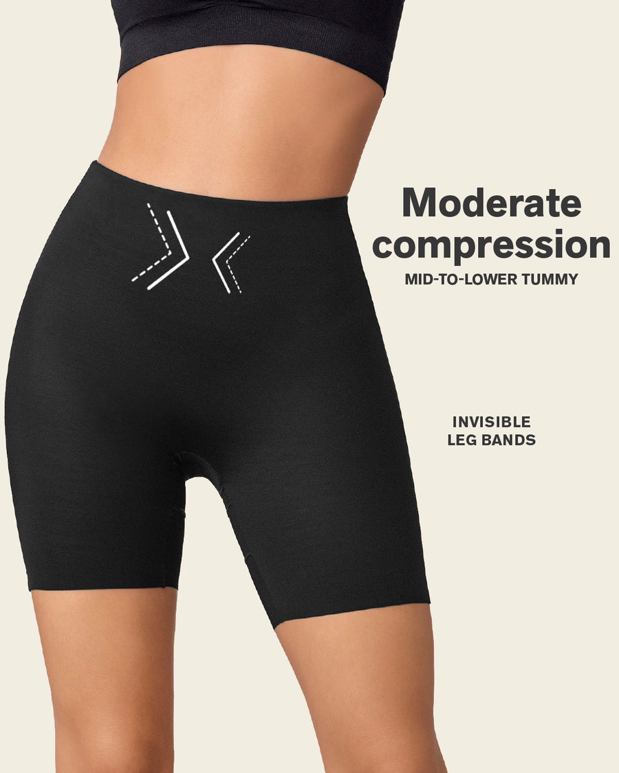 Leonisa High-Waisted Mid-Thigh Shaper Short