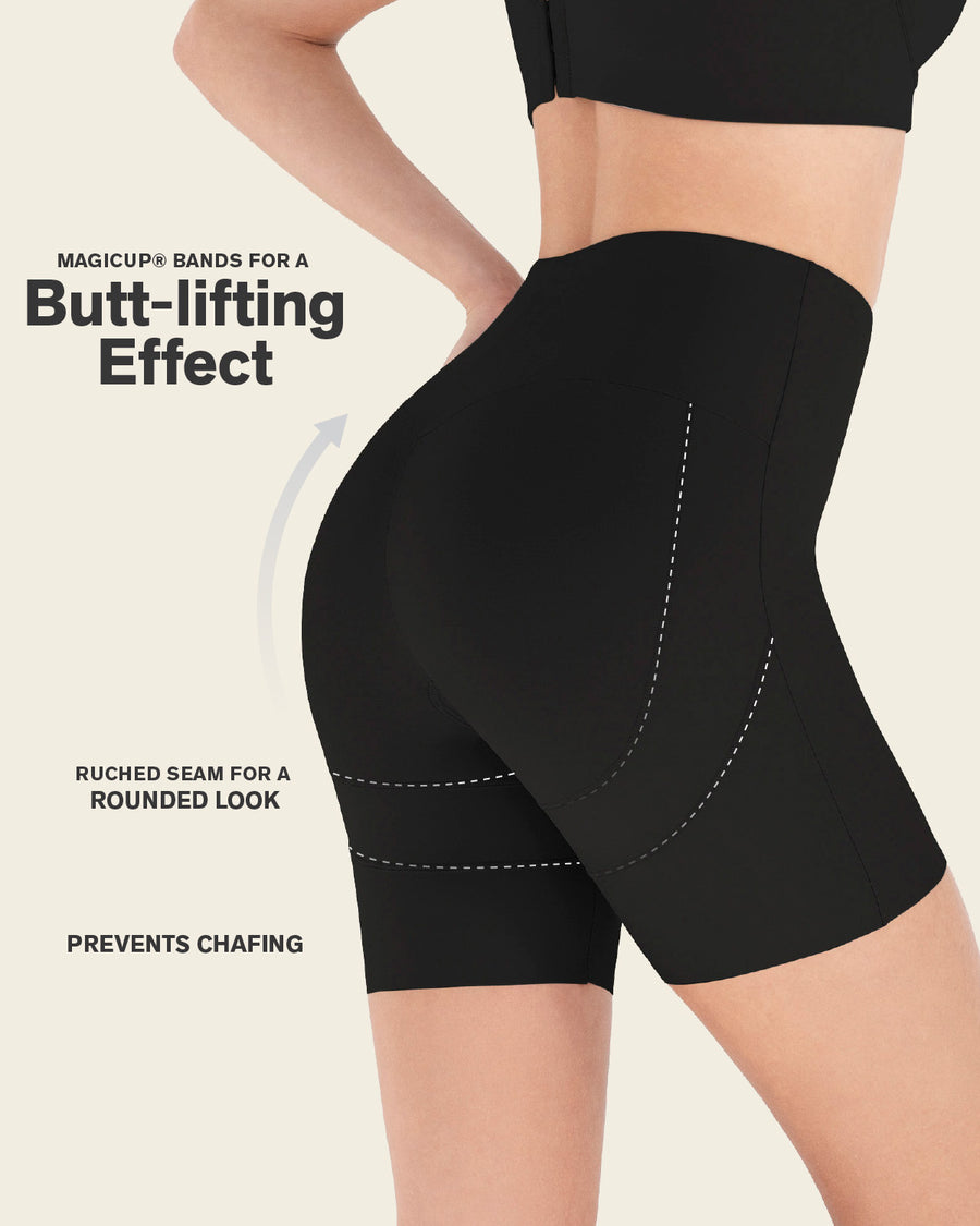 Leonisa High-Waisted Mid-Thigh Shaper Short