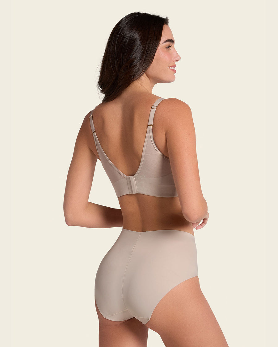Leonisa Simply Seamless Mid-Rise Shaping Brief