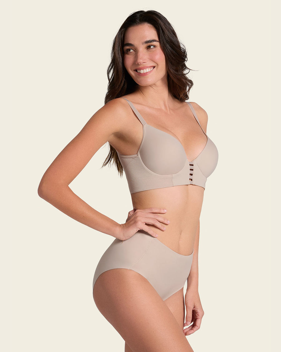 Leonisa Simply Seamless Mid-Rise Shaping Brief