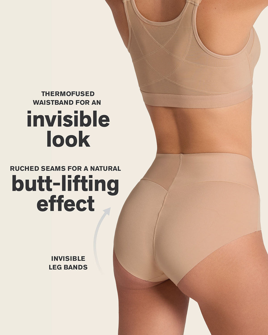 Leonisa 3-Pack High-Tech High-Waisted Classic Sculpting Panties