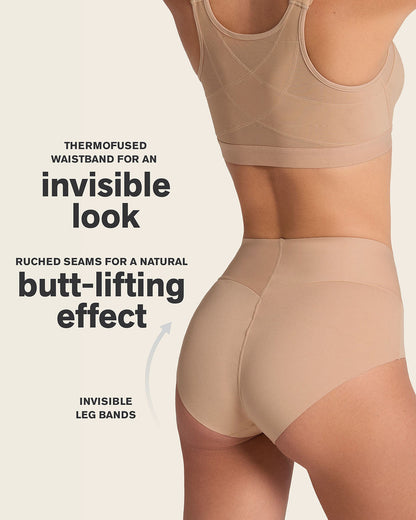 Leonisa 3-Pack High-Tech High-Waisted Classic Sculpting Panties