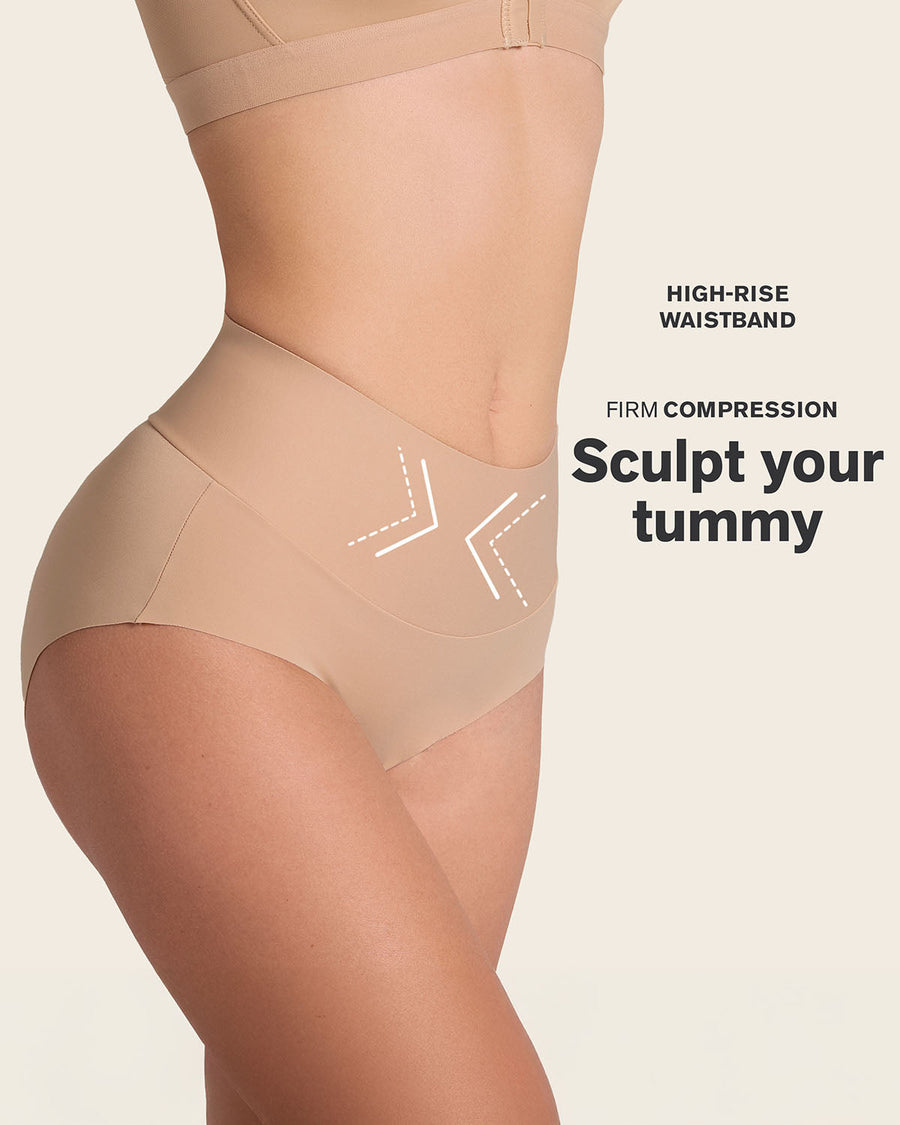 Leonisa 3-Pack High-Tech High-Waisted Classic Sculpting Panties