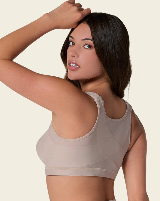 Leonisa Unlined Wireless Posture Corrector Bra