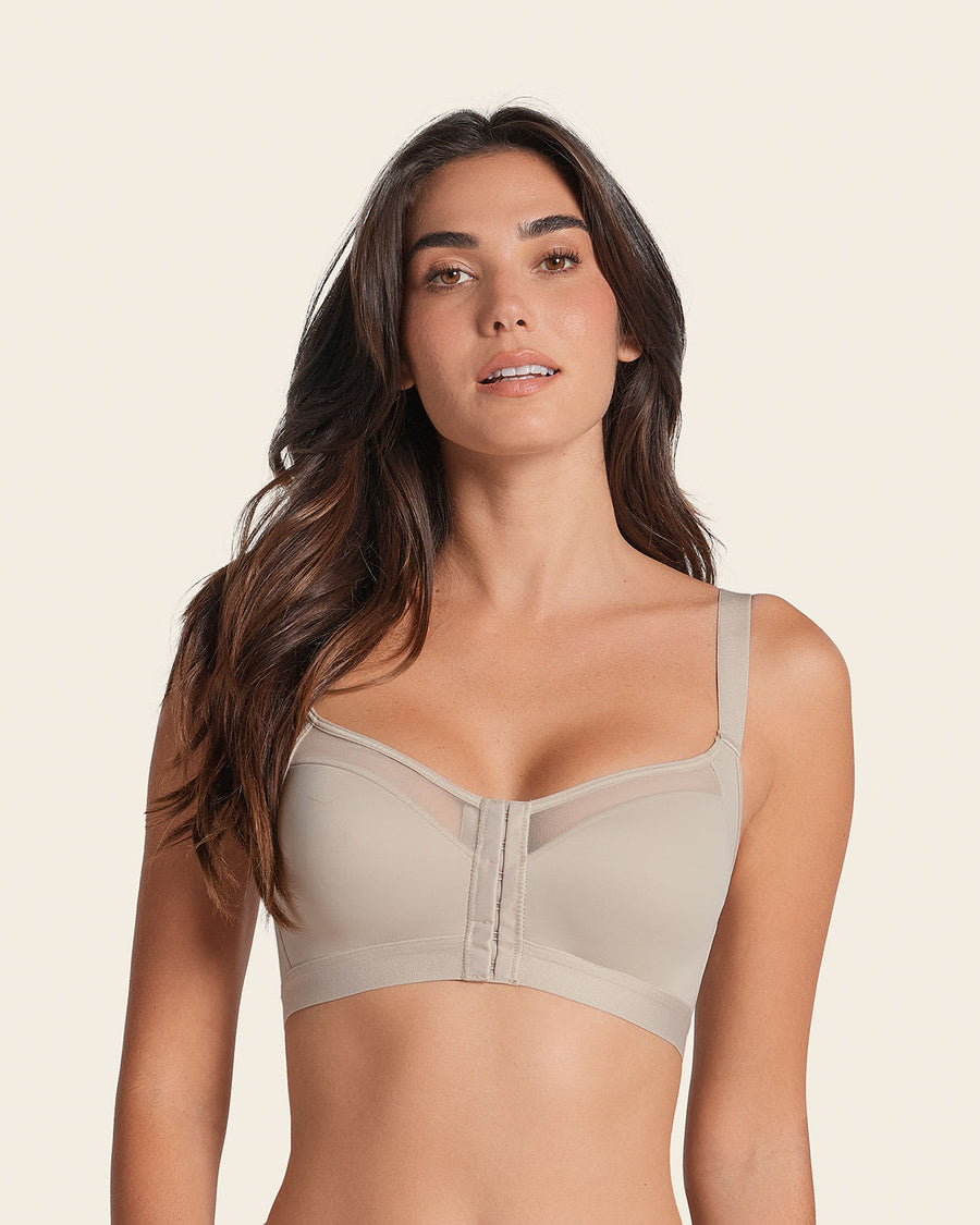 Leonisa Lightly Lined Wireless Posture Corrector Bra