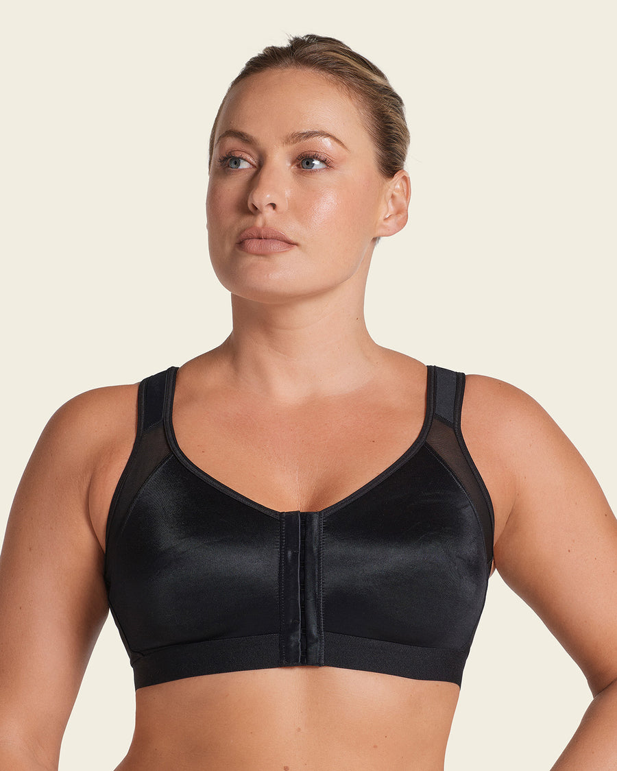Leonisa Post-Surgical Wireless Bra with Front Closure