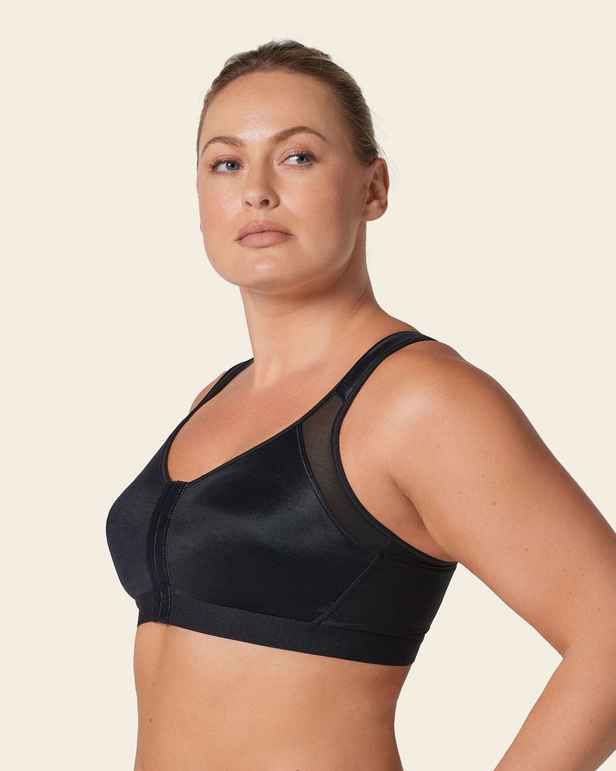 Leonisa Post-Surgical Wireless Bra with Front Closure