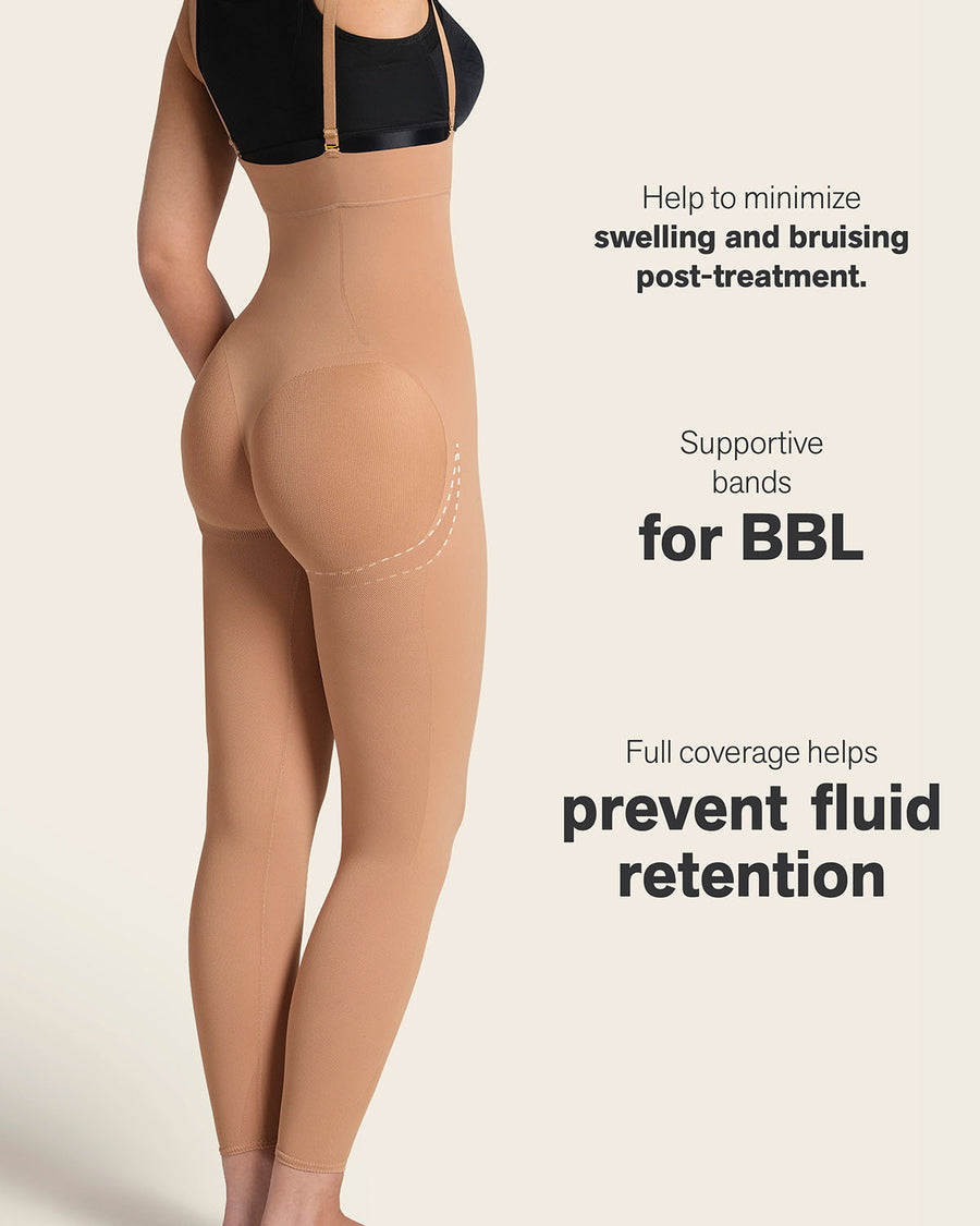 Leonisa Post-Surgical Ankle Length Bodysuit