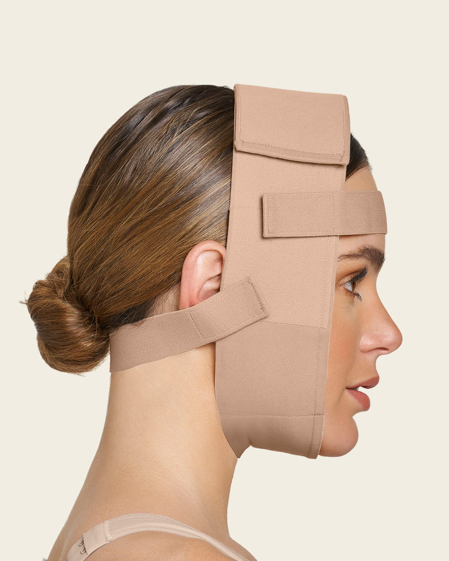 Leonisa Post-Surgical Facial Compression Wrap
