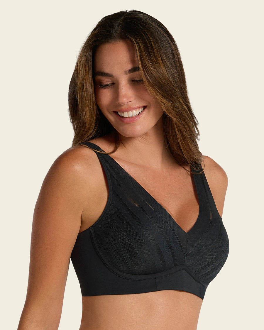 Leonisa Lace Wireless Support Bra