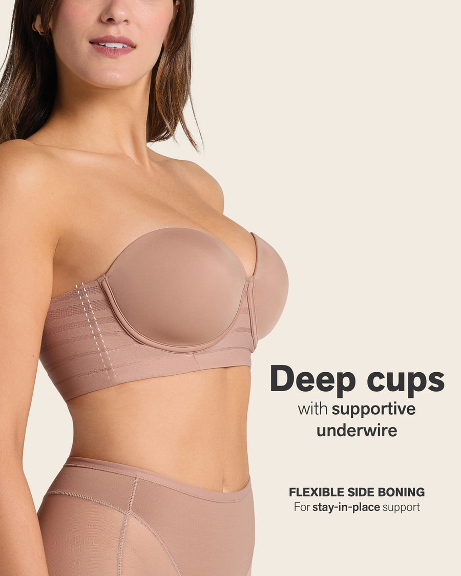 Leonisa Strapless Bra with Underwire