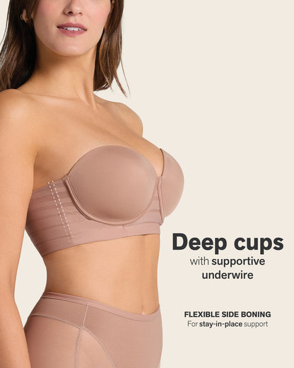 Leonisa Strapless Bra with Underwire