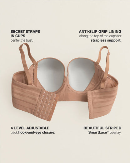Leonisa Strapless Bra with Underwire