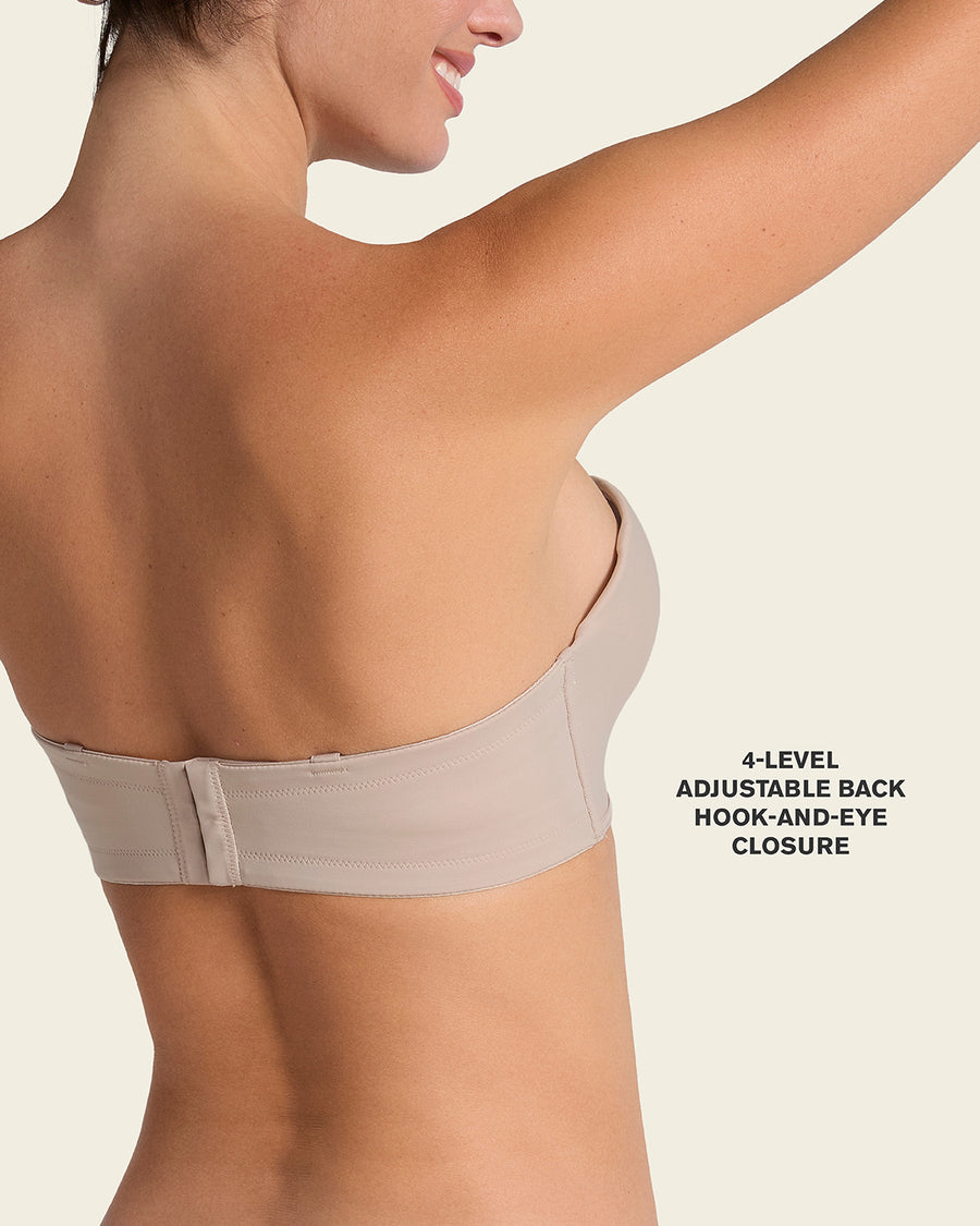 Leonisa Triple Push-Up Strapless Bra