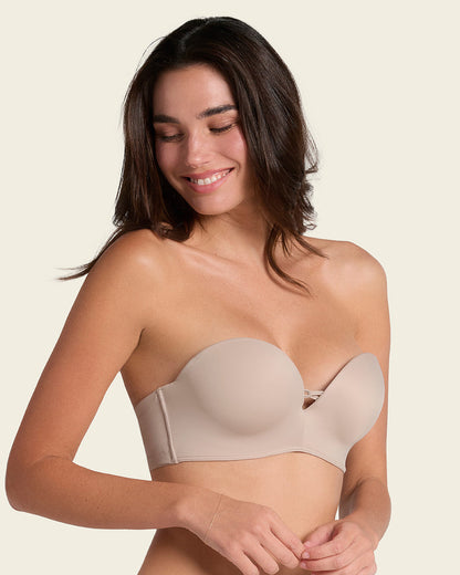 Leonisa Triple Push-Up Strapless Bra
