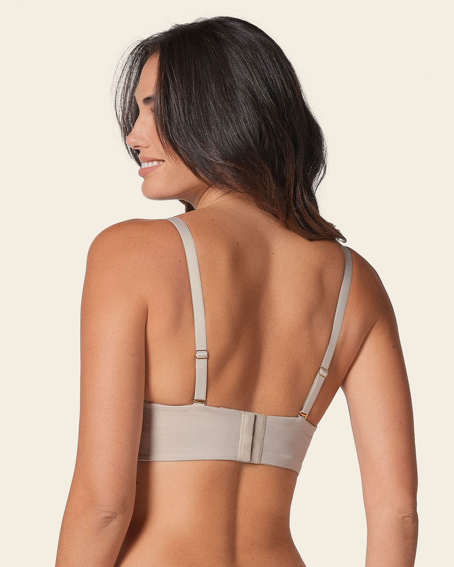 Leonisa Triple Push-Up Strapless Bra