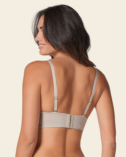 Leonisa Triple Push-Up Strapless Bra