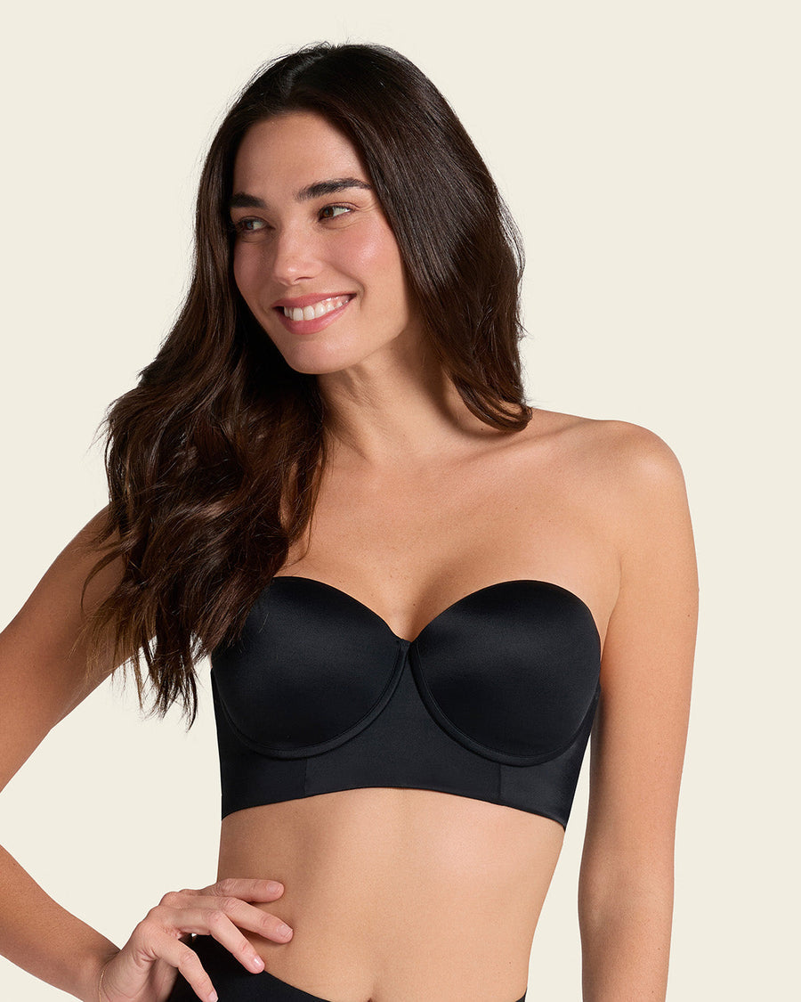 Leonisa 2-Pack Bras 360: Strapless Longline Contouring Bras