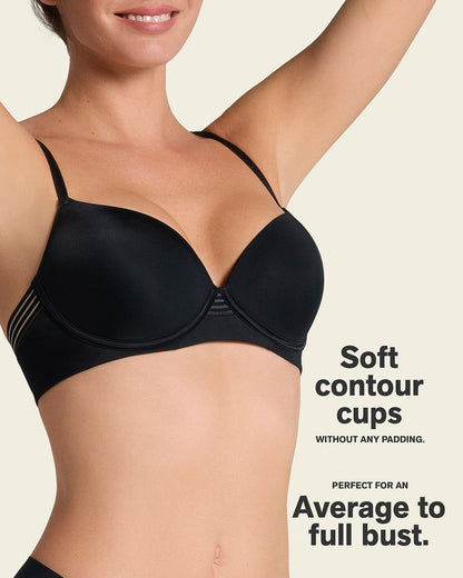 Leonisa Lightly Lined Underwire T-Shirt Bra