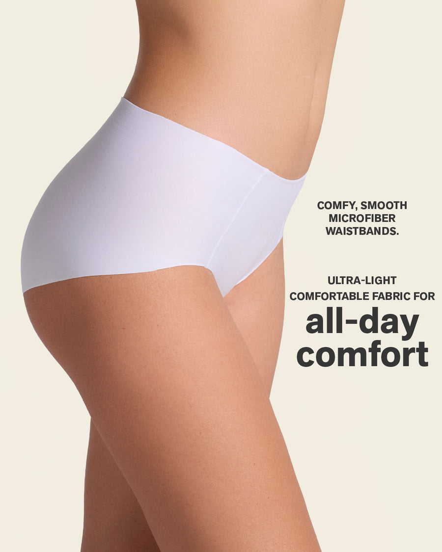 Leonisa 3-Pack Full Coverage Comfy Classic Panties
