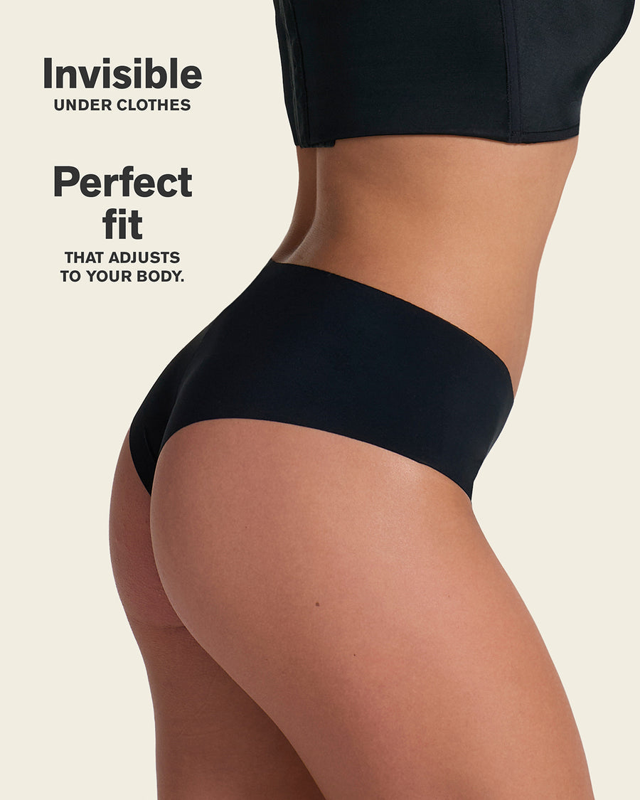 Leonisa Totally Seamless Mid-Rise Microfiber Cheeky Panty