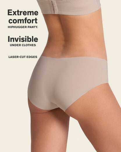Leonisa 3-Pack No Ride-Up Seamless Hiphugger Panties