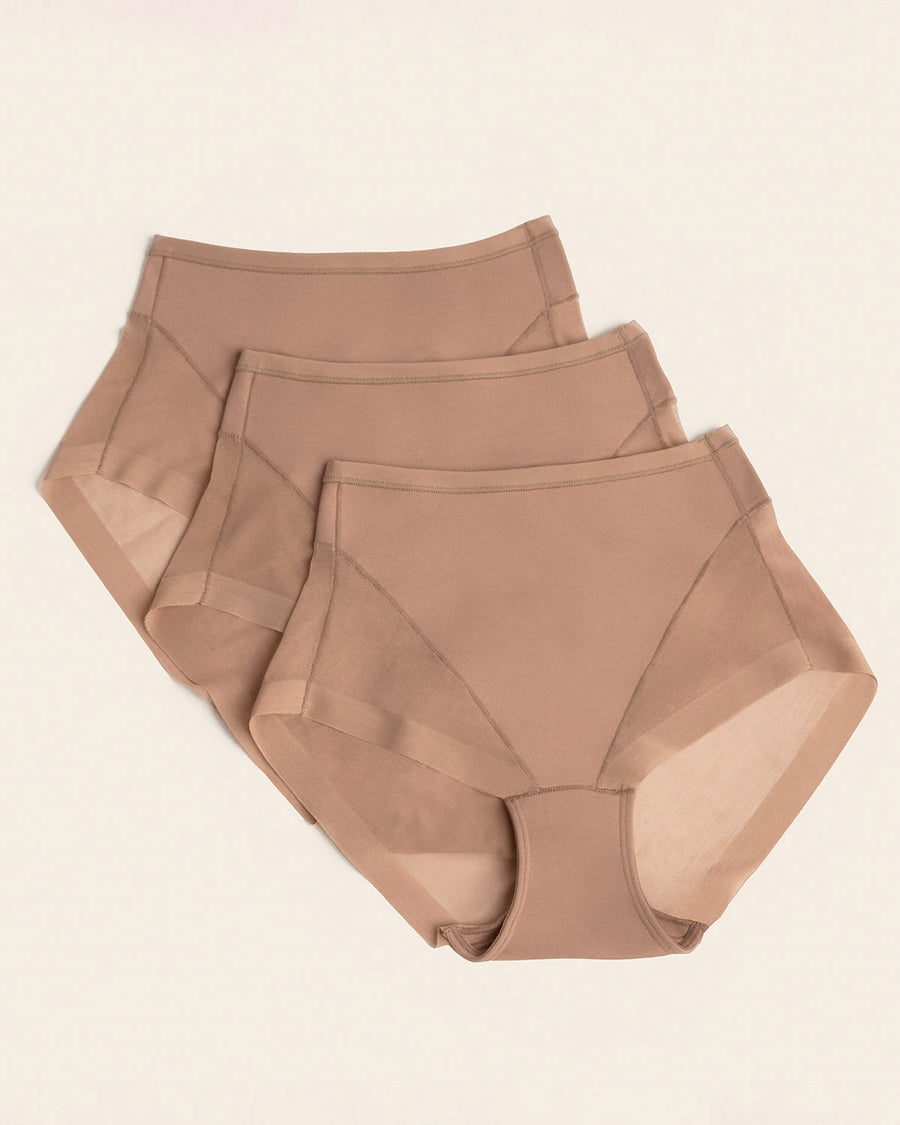 Leonisa 3-Pack Comfy Shaper Panties