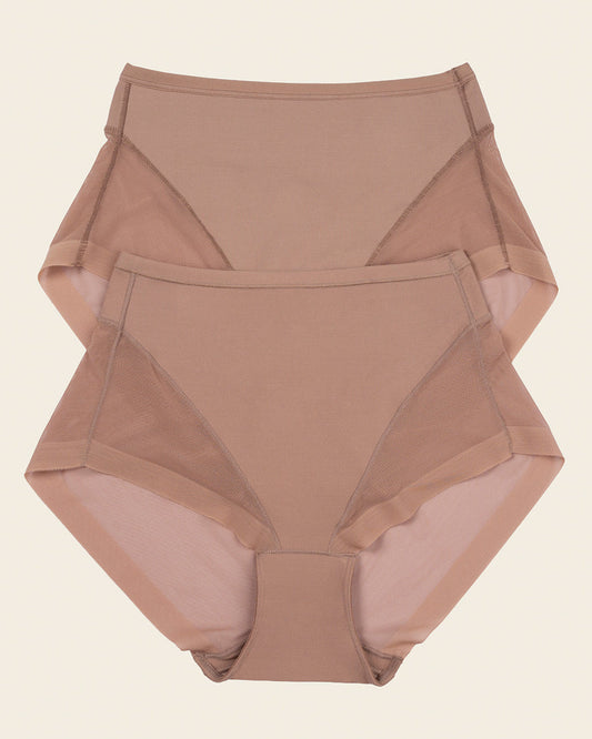 Leonisa 2-Pack Truly Undetectable Comfy Shaper Panties