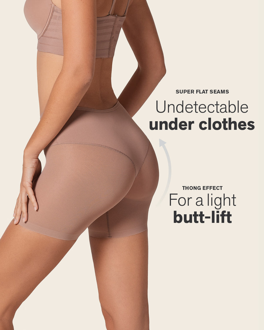 Leonisa 2-Pack Truly Undetectable Sheer Shaper Shorts