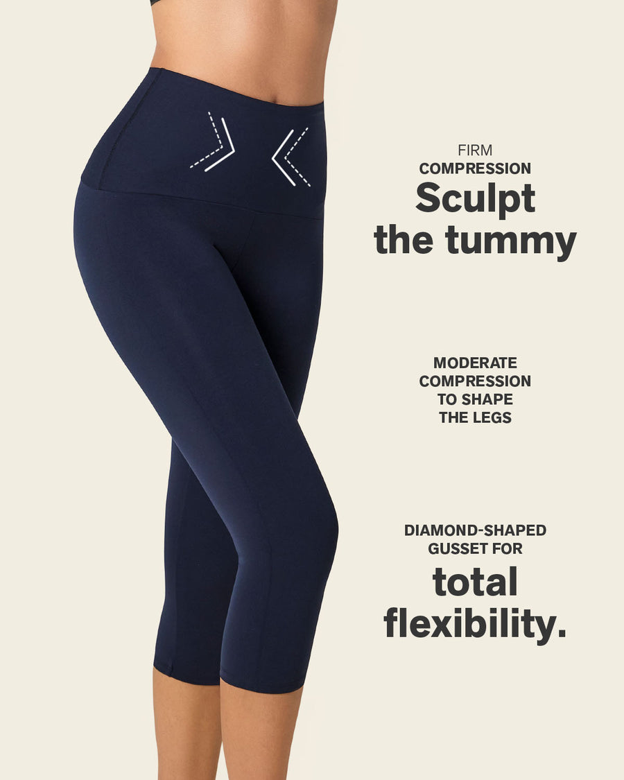 Leonisa 17" Active Sculpting Capri