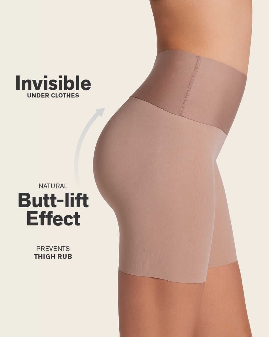 Leonisa 2-Pack Stay-In-Place Seamless Shapewear Shorts