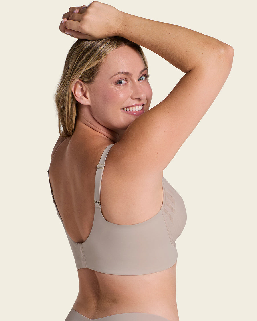 Leonisa Daily Bra & PowerStay Short in Nude