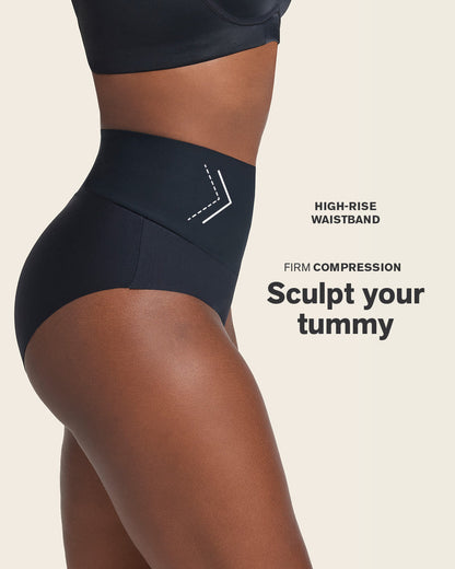 Leonisa 2-Pack FusedContour High-Tech High-Waisted Classic Sculpting Panties