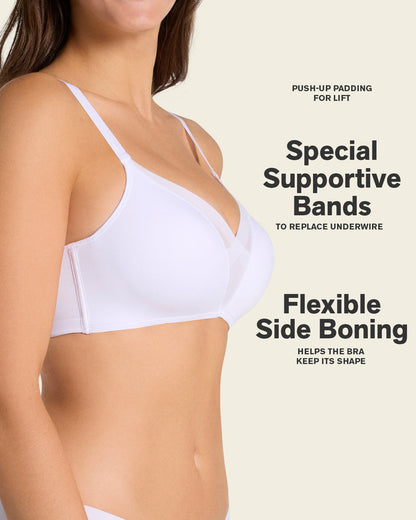 Leonisa ComfortFit & Truly Undetectable in White