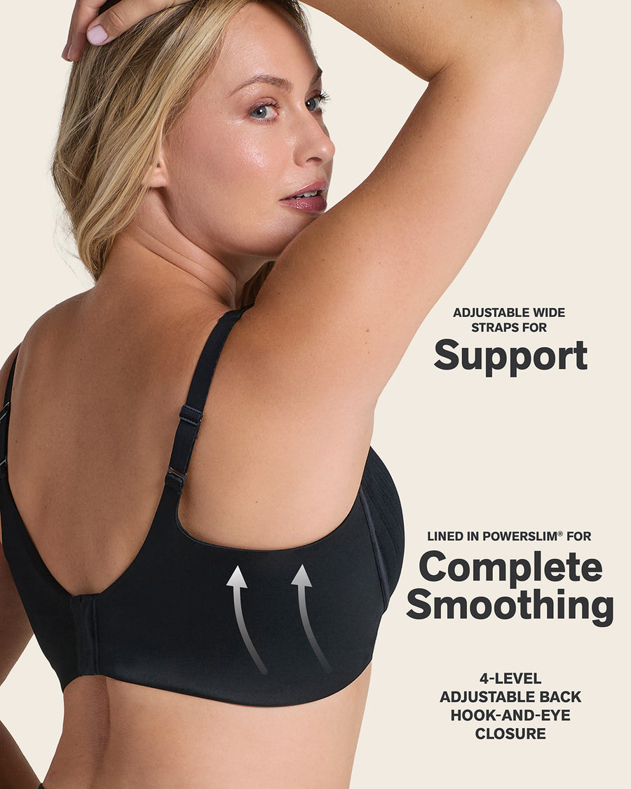 Leonisa Daily Bra & UltraStripe Undetectable in Black