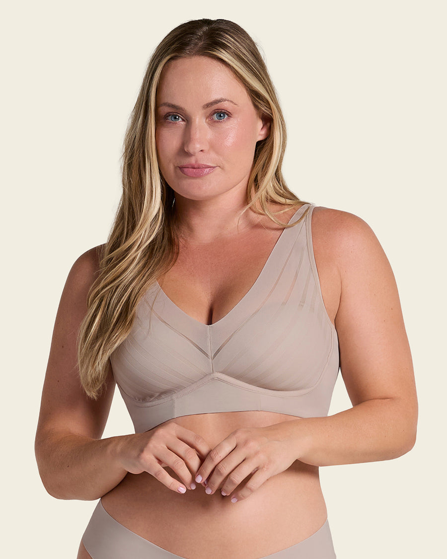 Leonisa Daily Bra & UltraStripe Undetectable in Nude