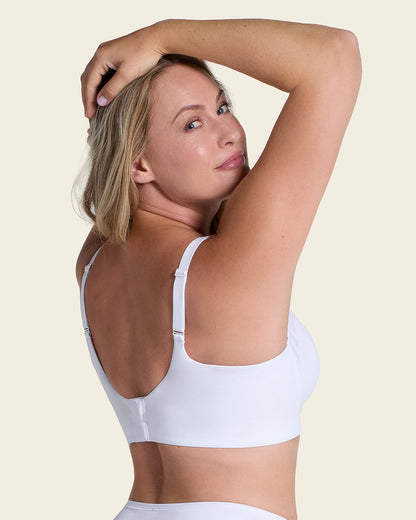 Leonisa Daily Bra & Stripe Undetectable in White